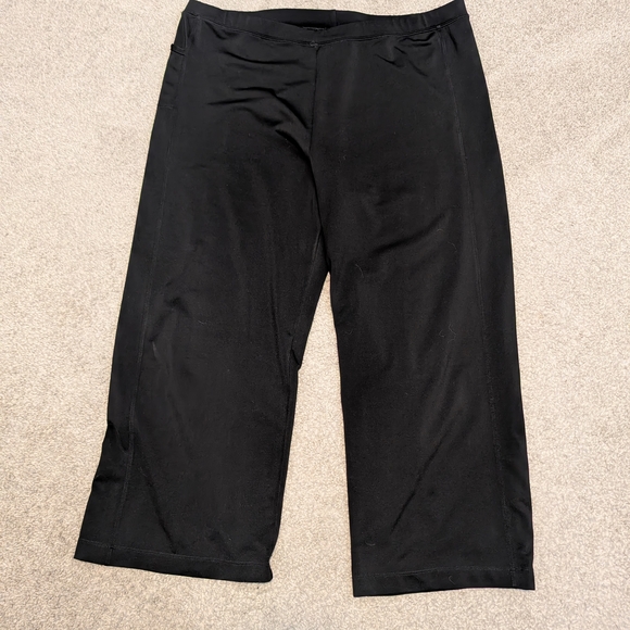 Pants - Black Wide-Leg Pants